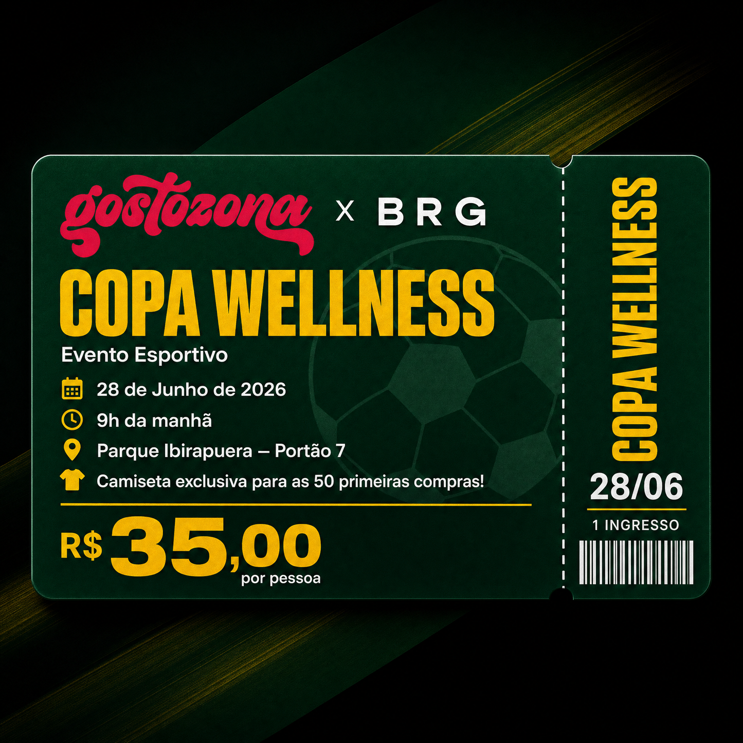 Inscrição Copa Wellness